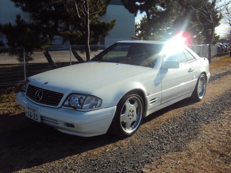 Salvaged mercedes sl 320 #5