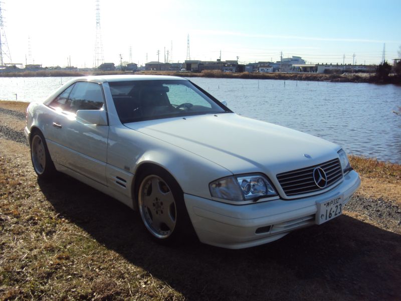 Salvaged mercedes sl 320 #3