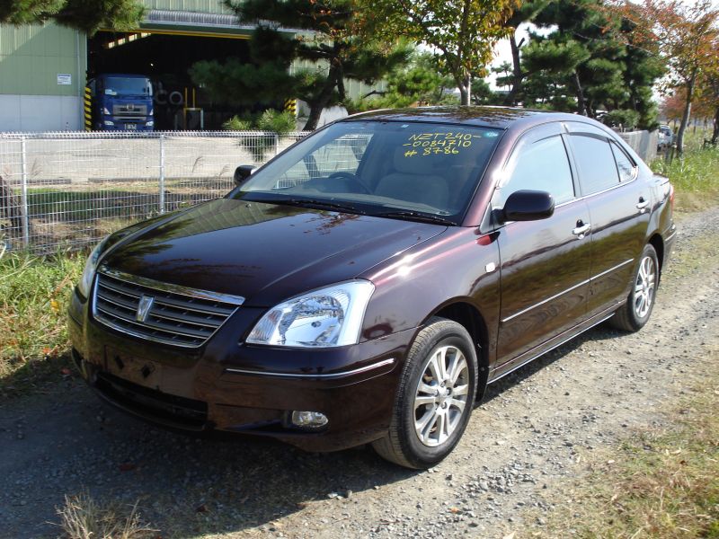 Toyota premio клиренс