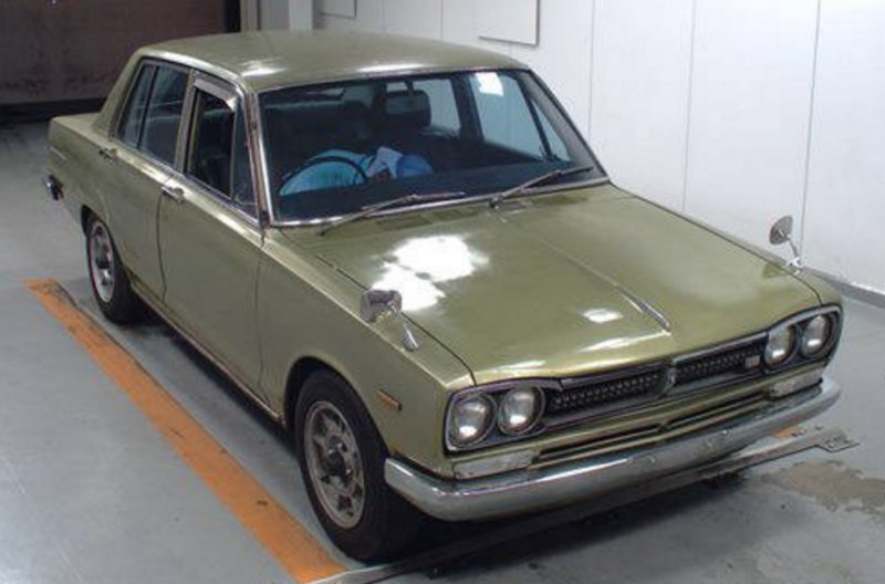 Nissan Skyline Hakosuka C10, 4-door, 1971