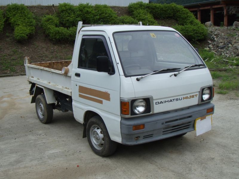 Daihatsu HIJET TRUCK DUMP 4WD, 1988, used for sale