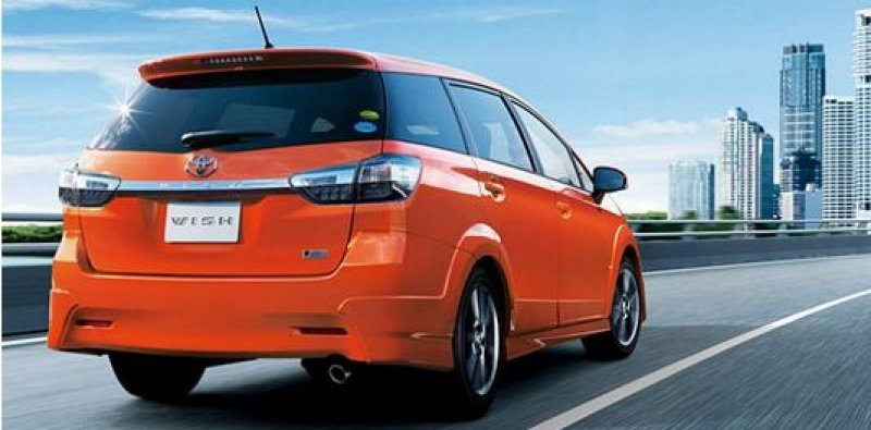 Toyota wish левый руль